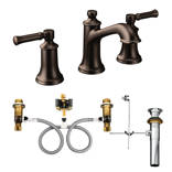 Delta Victorian Widespread Bathroom Faucet with Drain Assembly & Reviews | Wayfair